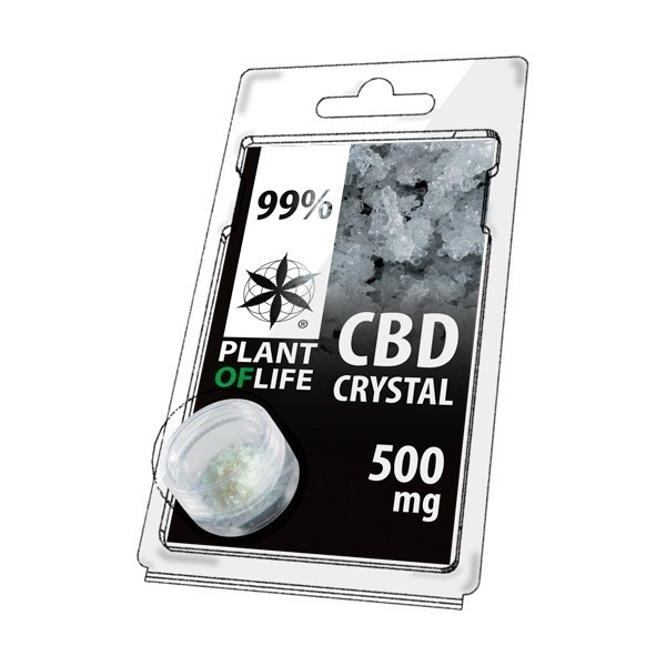 Cristaux CBD 99% 500mg | PLANT OF LIFE