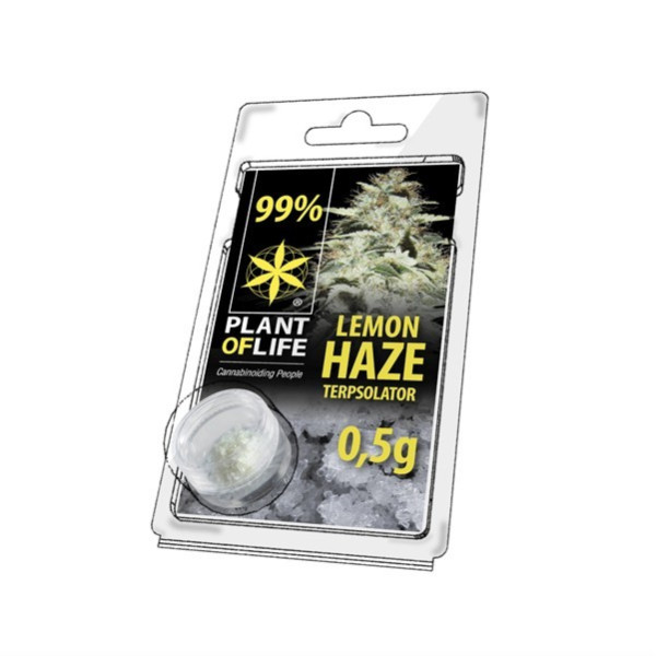 Cristaux CBD 99% Lemon Haze terpsolator | PLANT OF LIFE