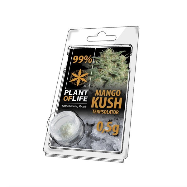 Cristaux CBD 99% Mango Kush terpsolator | PLANT OF LIFE