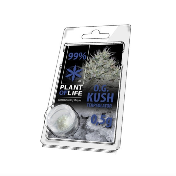 Cristaux CBD 99% OG Kush terpsolator | PLANT OF LIFE