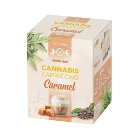Cappuccino au chanvre Caramel – 10 sachets | MULTITRANCE
