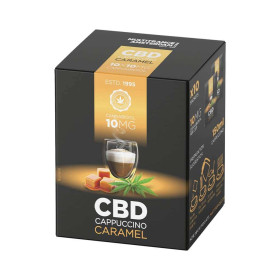 Cappuccino Caramel au CBD 10mg – 10 sachets | MULTITRANCE
