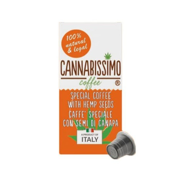 Café graines de chanvre - capsules | CANNABISSIMO