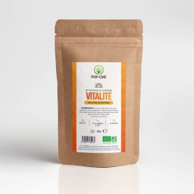 Tisane CBD bio Focus & Vitalité | POP CBD