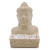 Brûleur d'Encens Buddha Feng Shui Crème | Porte-Encens Béton 15cm