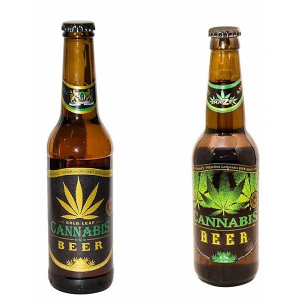 Bière CBD - bouteille 33cl | MULTITRANCE & HAZE (Or)