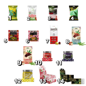 Vitrine Complète CBD Alimentaire - CBDeau