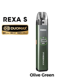 Kit Rexa S DuoMax Freemax - Pod 3ml Batterie 1300mAh (Olive Green)