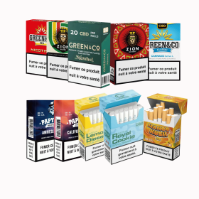 Pack Découverte 10 Cigarettes CBD Premium