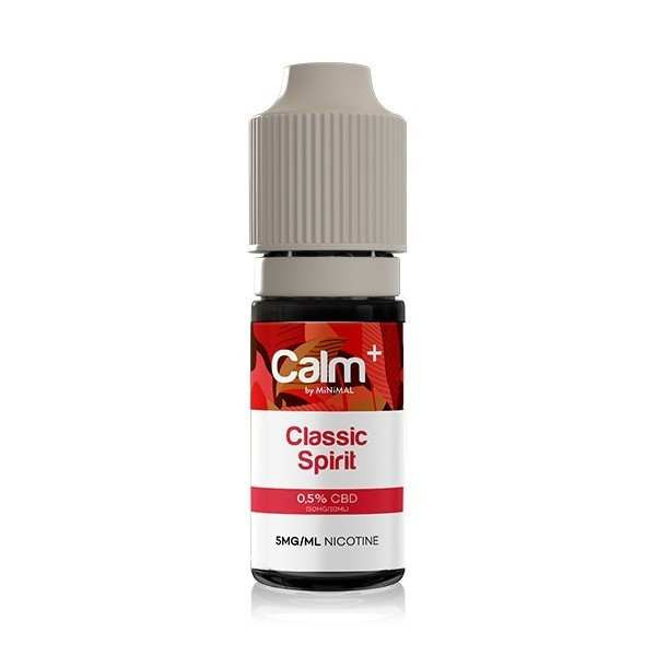 Classic Spirit 10ml Calm+ by Minimal - E-liquide CBD Nicotine FUU (10 mg/ml)
