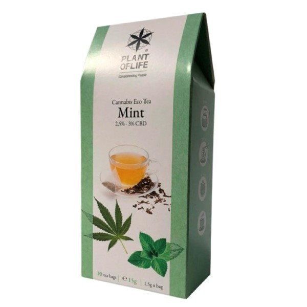 Tisane CBD menthe | PLANT OF LIFE
