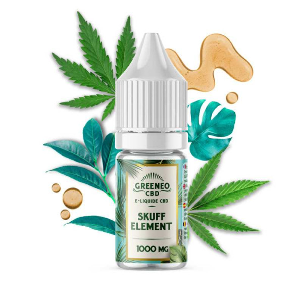 E-liquide CBD Skuff Element sans nicotine (500 mg)