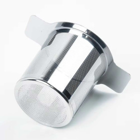 Infuseur à thé en acier inoxydable avec couvercle