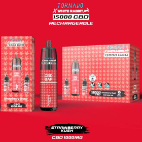 Puff CBD Tornado x White Rabbit 15000 Afghan Kush