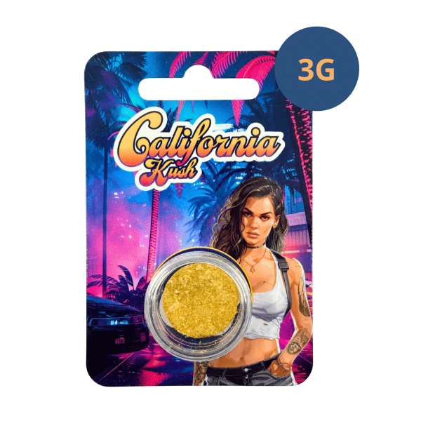 Résine Ketama Gold CBD 50% - THC 0% California Kush 3g