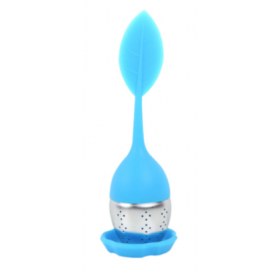 Infuseur design feuille (Bleu)