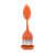 Infuseur design feuille (Orange)