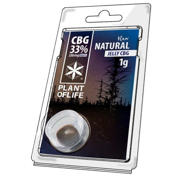 Résine CBG Raw Natural | PLANT OF LIFE