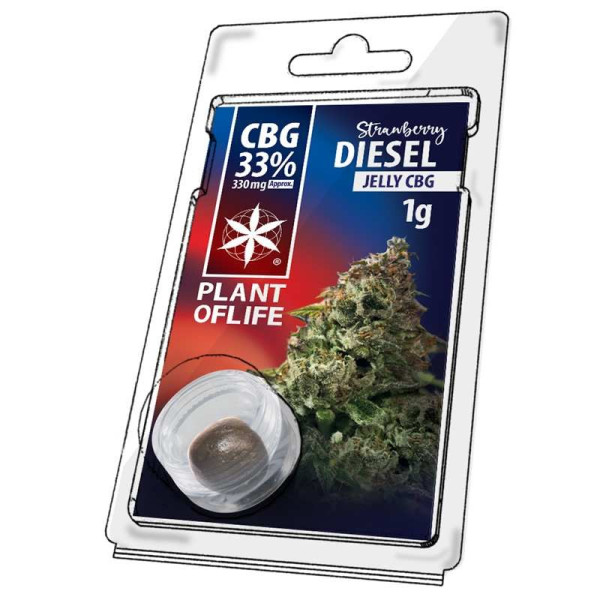 Résine CBG Strawberry Diesel | PLANT OF LIFE
