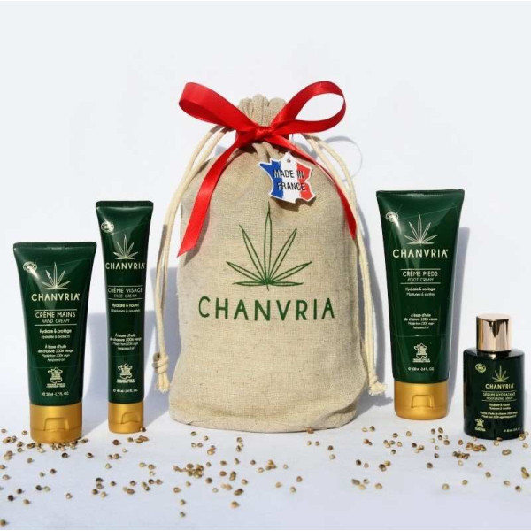 Coffret cosmétiques au chanvre bio | CHANVRIA