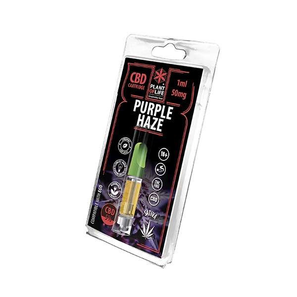 Cartouche e-liquide CBD Purple Haze | PLANT OF LIFE