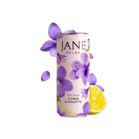 Thé CBD violette citron bio | JANE