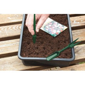 Transplanteur et Plantoir, outils distribution de graines