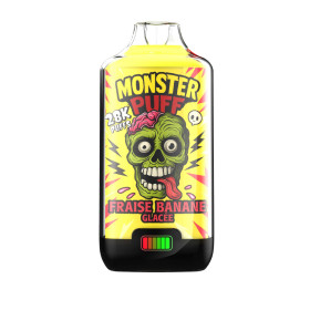 Puff Monster Puff 28k Fraise Banane Glacee (20 mg/ml)