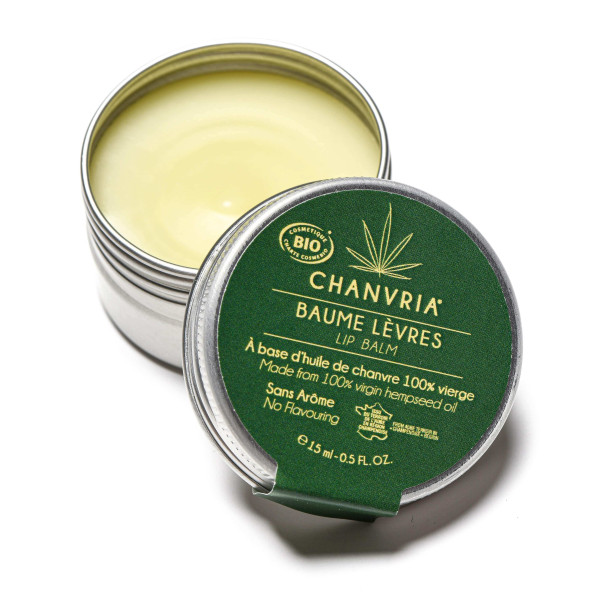 Baume lèvres huile de chanvre bio | CHANVRIA