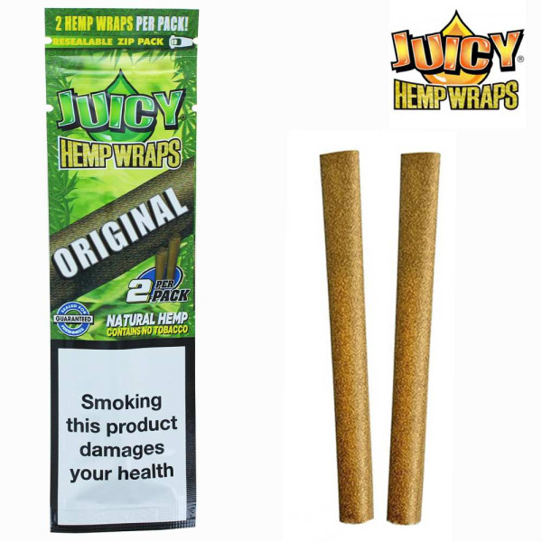 Blunt de chanvre Original Boîte de 25 paquets | JUICY JAY'S