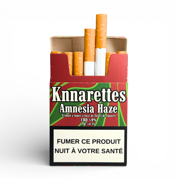Cigarettes CBD Amnesia Haze KNNARETTES