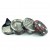 Grinder 50mm skull & blooms | CHAMP HIGH (Rouge Noir)