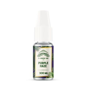 E-liquide CBD Purple Haze | GREENEO sans nicotine (500 mg)