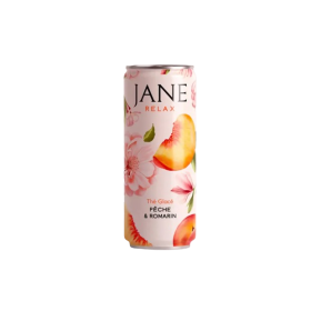 Thé CBD pêche romarin bio | JANE