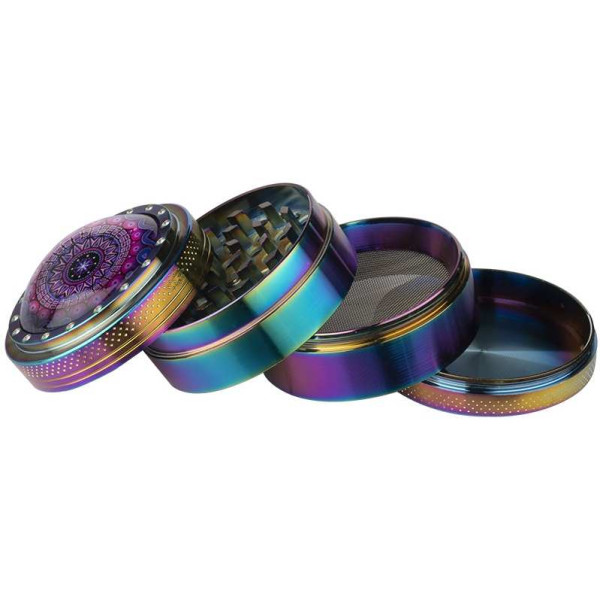 Grinder ZORR Rainbow Epoxy 50mm (Modèle 1)