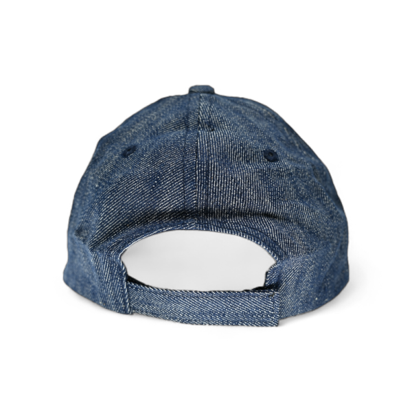 Casquette en chanvre bleu jean