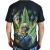 T-shirt Cannabis Skull (L)