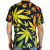 T-shirt Cannabis Multicolore (XL)