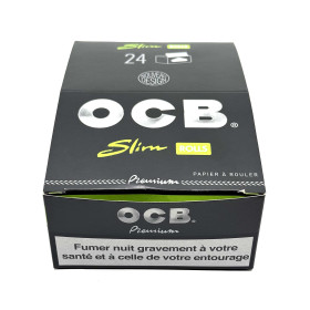 Boîte de 24 rouleaux de feuilles à rouler OCB Rolls Premium Slim