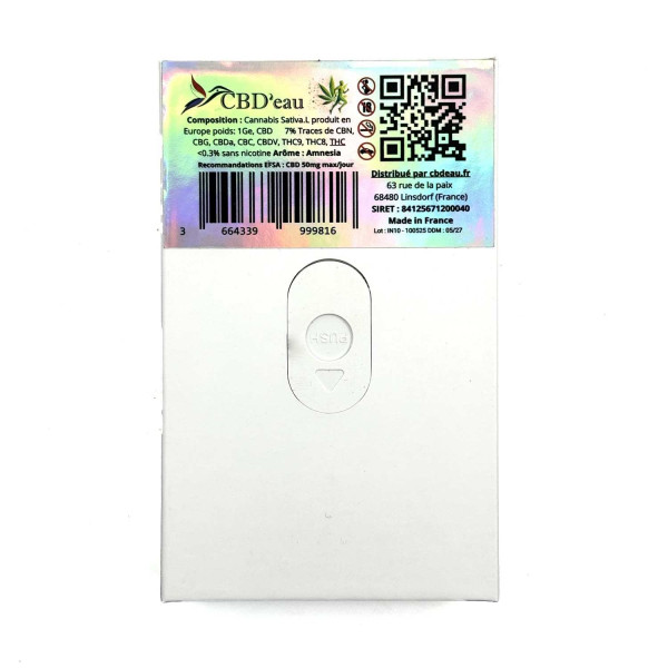 Infustick CBD Amnesia 7% - Lot de 4 sticks