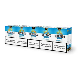 Cigarettes CBD Green&Co Classic - Pack de 20 Pre-Rolls