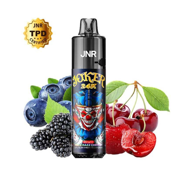 Puff Joker 24K Blue Razz Cherry JNR