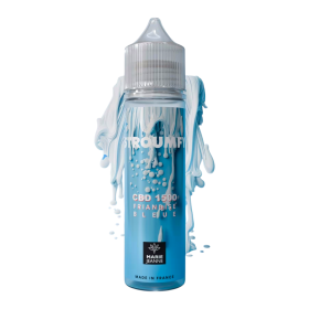 E-liquide CBD Stroumfy 50ml - Marie Jeanne - Saveur Bonbon Bleu (2500mg)