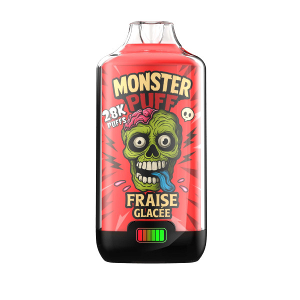 Puff Monster Puff 28k Fraise Glacee (20 mg/ml)