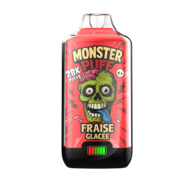 Puff Monster Puff 28k Fraise Glacee (10 mg/ml)