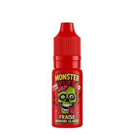 Eliquide Monster Puff 10ml Fraise Banane Glacee (10 mg/ml)