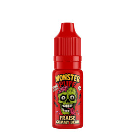 Eliquide Monster Puff 10ml Fraise Gummy Bear (10 mg/ml)