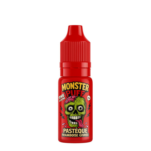 E-liquide Monster Puff Pastèque Framboise Givrée 10ml (10 mg/ml)