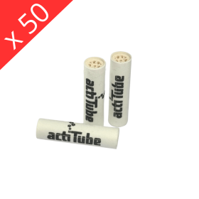 Filtre à Charbon Slim 7mm x 50pcs - ActiTube