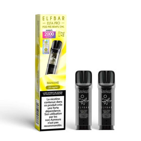 Pod Banane 2ml Elfa Pro - ElfBar (pack de 2) (10 mg/ml)